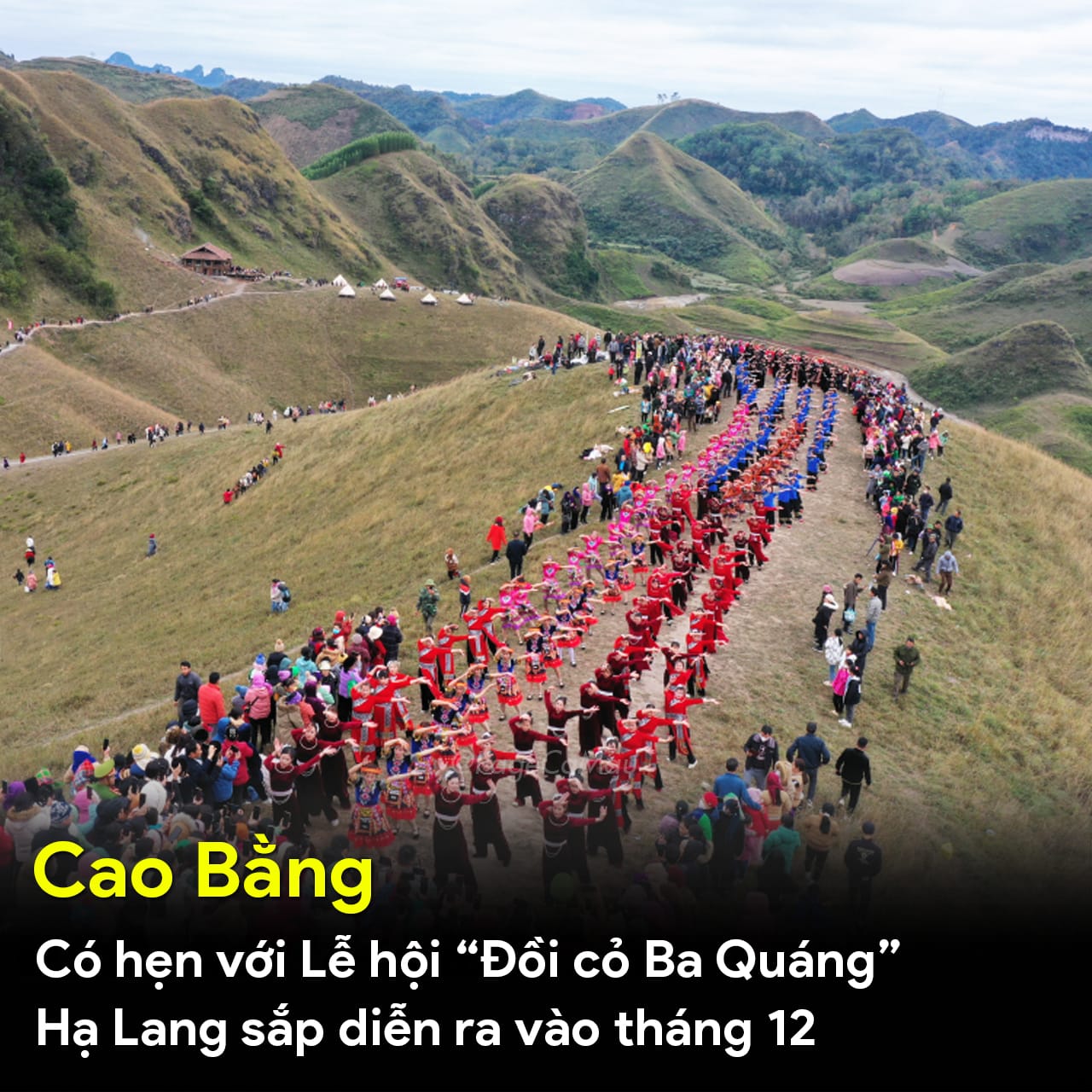 Lễ hội đồi cỏ Ba Quáng 2024 - Vẻ đẹp thơ mộng của Cao Bằng Lễ hội đồi cỏ Ba Quáng 2024 - Vẻ đẹp thơ mộng của Cao Bằng